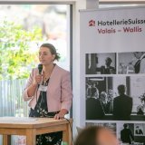 La co-présidente Lara Berra a été réélue ce mardi